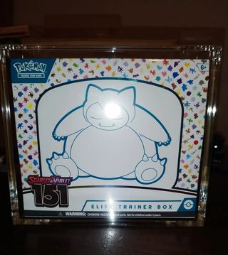 Caixa Protetora Acrílica ETB Pokémon