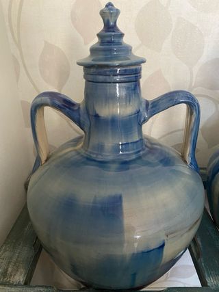 2 Cántaros de Cerámica Tradicional Níjar, Almería