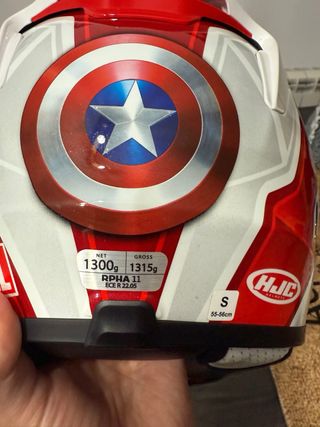 Casco HJC RPHA 11 Capitán América Marvel
