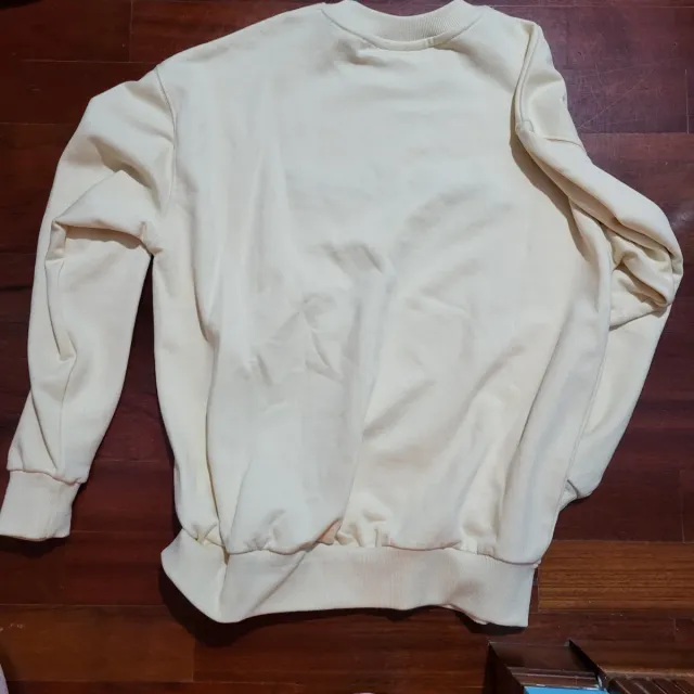 Sudadera Bershka Beige Just Exist