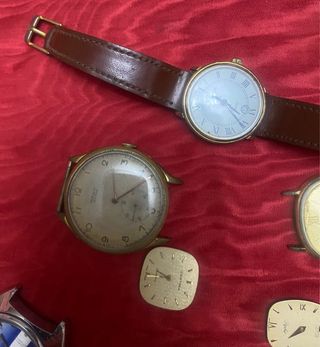 Lote de relojes para reparar o piezas