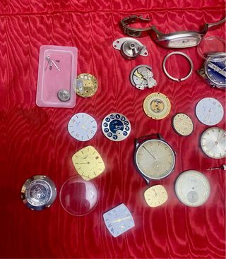 Lote de relojes para reparar o piezas