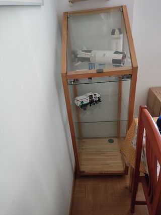 Vitrina Expositor Ikea Madera y Cristal