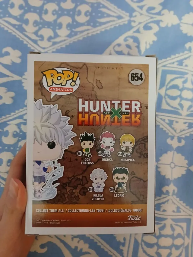 Funko Pop! serie Killua Zoldyck 654