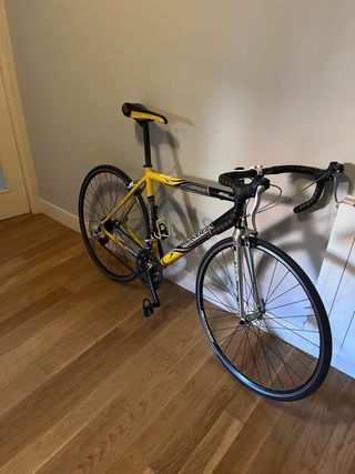 Bicicleta Orbea Carretera Amarilla