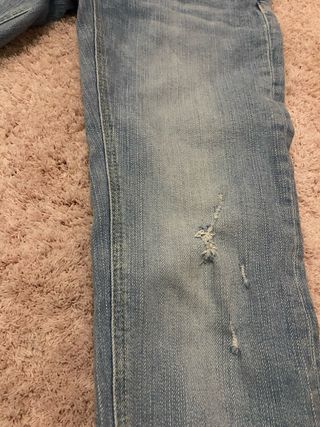 Vaqueros Pitillo Zara Azul