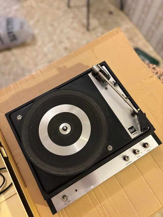 Tocadiscos Vintage DUAL 430 Type P22N