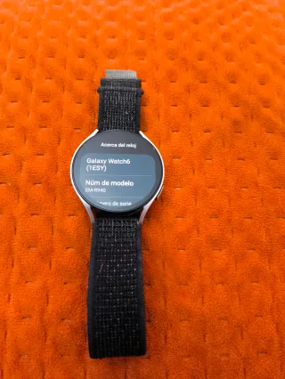 Samsung Galaxy Watch6 44mm Negro/Plata
