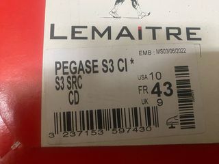 Zapatos de seguridad Lemaitre unisex