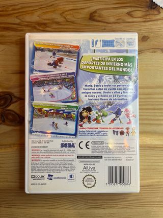 Mario & Sonic Juegos Olímpicos Invierno Wii