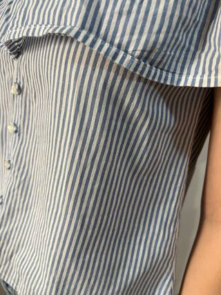 Blusa marinera rayas blanca y azul Talla M
