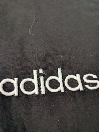 Chaqueta Adidas Vintage 90s Negra y Amarilla