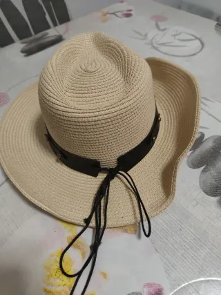 Sombrero de paja estilo western
