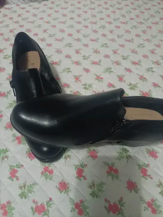 Zapatos de piel negros