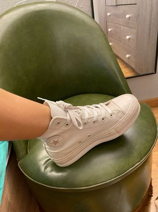 Converse Chuck Taylor Talla 36 Rosa y Gris