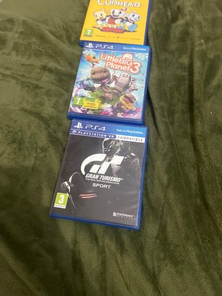 PS4 Juegos Varios (Acción, Carreras, Terror)