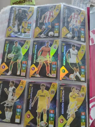 8 Cromos Adrenalyn Edición Limitada (4 Firmados)