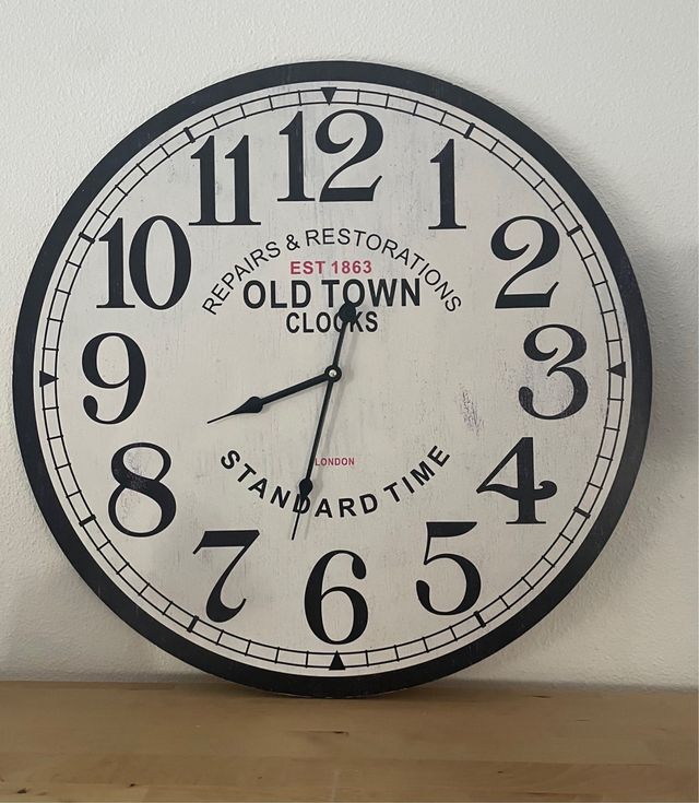 Old Town Clocks Orologio da parete vintage