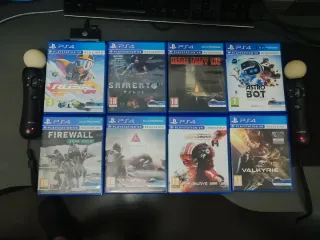 Juegos PS4 VR + Mandos Move