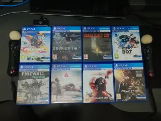 Juegos PS4 VR + Mandos Move
