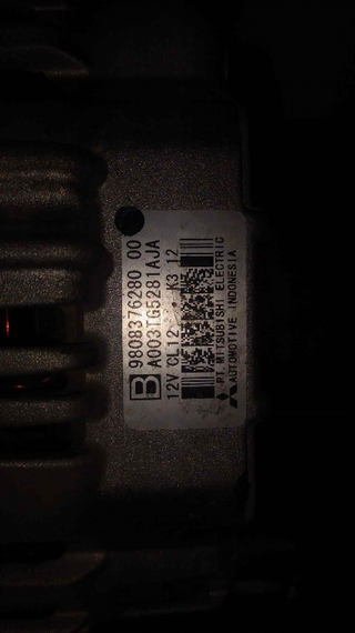ALTERNADOR PEUGEOT 308 Sport | 09.07 - 12.10