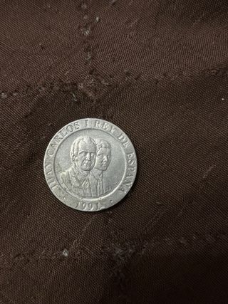 Moneda 200 pesetas 1991 Juan Carlos I