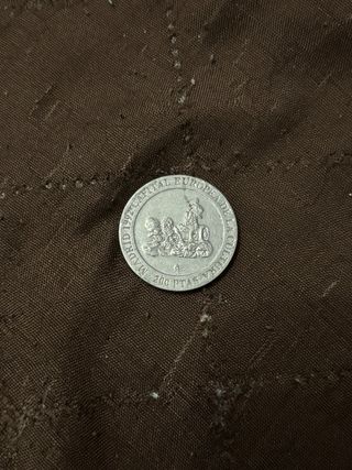 Moneda 200 pesetas 1991 Juan Carlos I