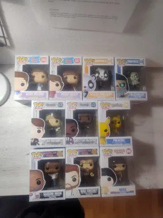 Funko Pops Variados Casi Sin Abrir