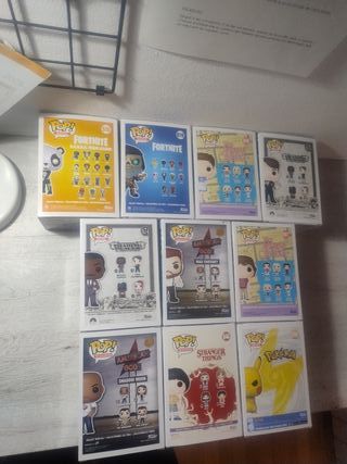 Funko Pops Variados Casi Sin Abrir