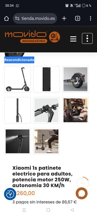 Patinete Eléctrico Xiaomi Pro 1