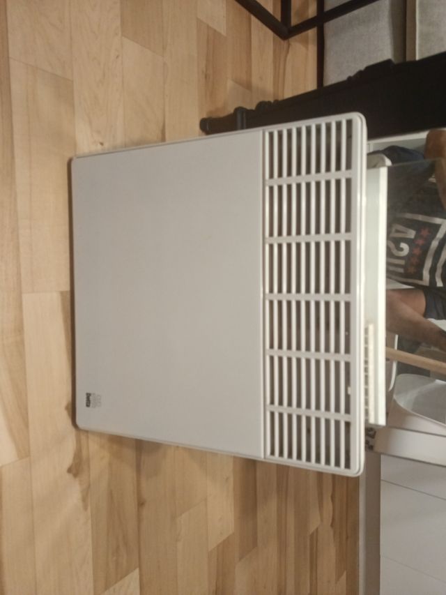 Calefactor de pared beige/blanco