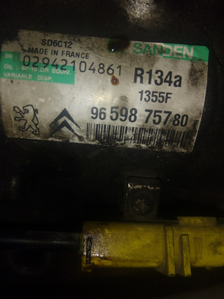 COMPRESOR AIRE ACONDICIONADO CITROEN C4 BERLINA C