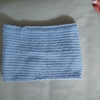 Cuello lana azul niñ@