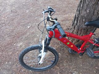 Bicicleta infantil 20' roja