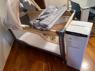 Cuna Huxley + Colchón Bebé (3 meses uso)