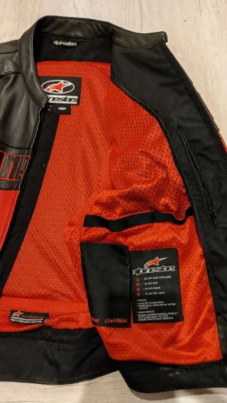 Chaqueta de piel Alpinestars XXL