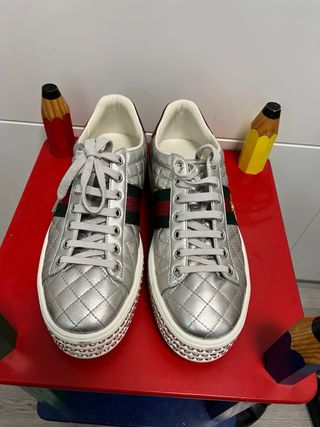 Zapatillas Gucci Plataforma Abeja talla 41
