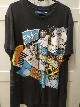 Camiseta Adidas Originals Negra