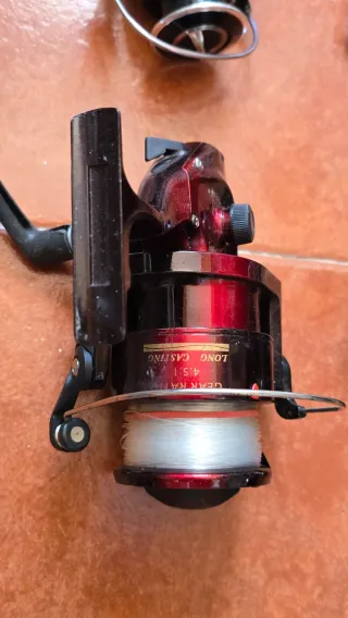 6 carretes de pesca