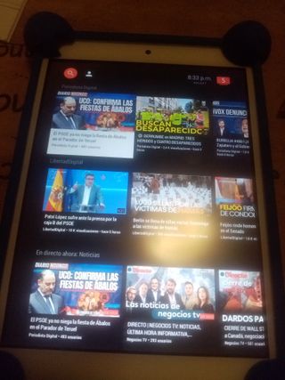 Tablet antigua económica funcional hoy en dia
