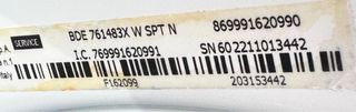 LAVADORA SECADORA INDESIT 1400RPM BLANCO