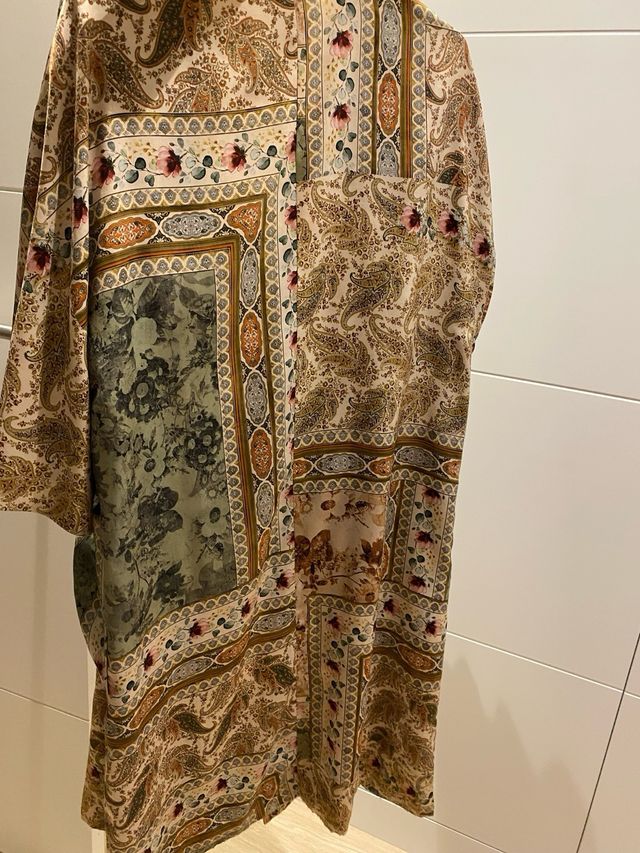 Kimono estampado talla única