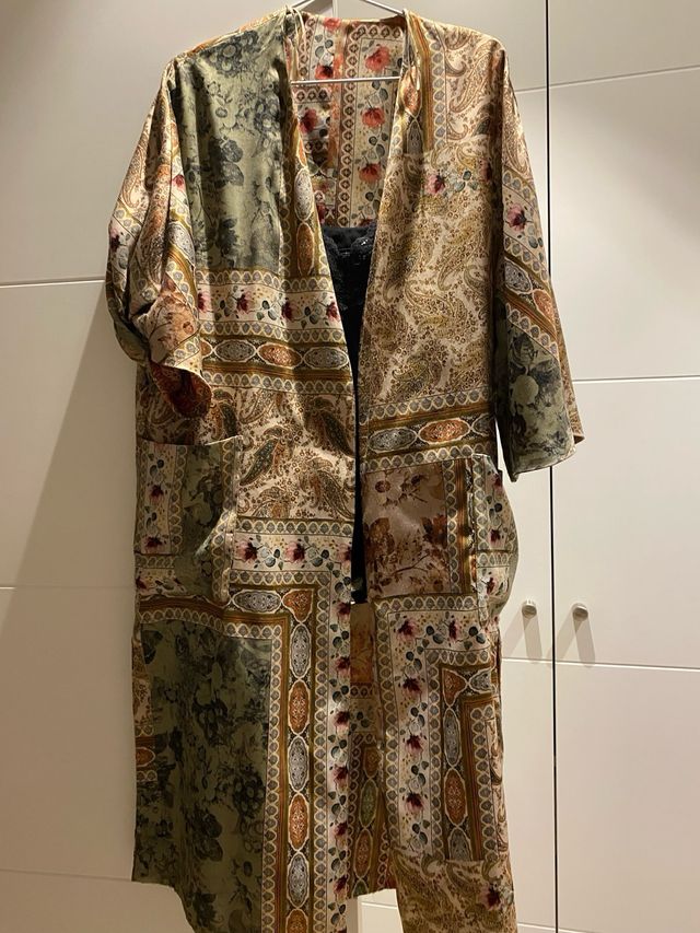 Kimono estampado talla única
