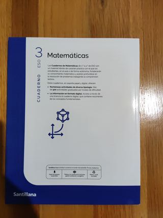 MATEMÁTICAS 3 ESO CM SANTILLANA