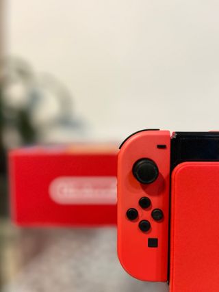 Nintendo Switch OLED Edición Mario Roja