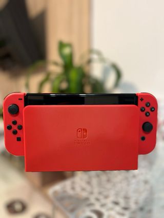 Nintendo Switch OLED Edición Mario Roja
