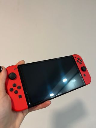 Nintendo Switch OLED Edición Mario Roja