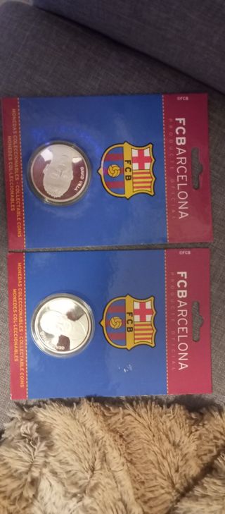 Monedas Fútbol club Barcelona