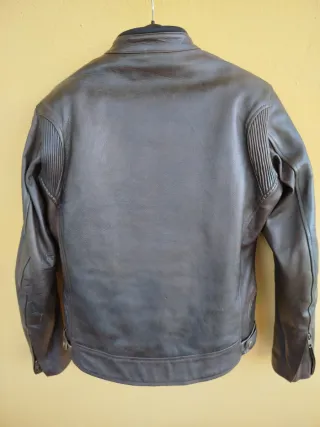 Chaqueta de cuero moto talla 42