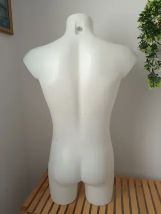 Maniquí Torso Hombre Blanco